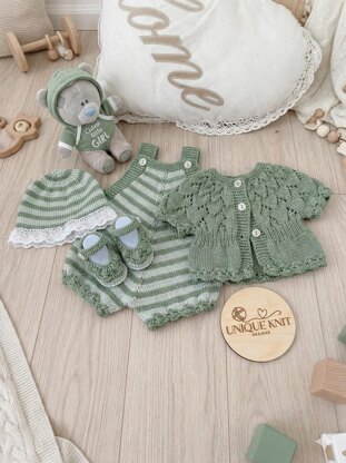 "Violets" 4 piece set