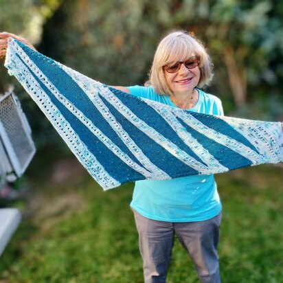 Water Lilies Shawl