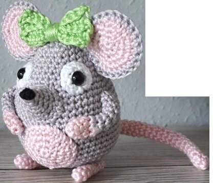 Häkelanleitung Amigurumi Mäuschen Lou