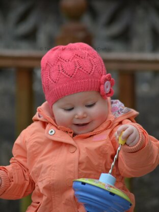 Coralline Flower Hat