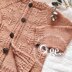 Cinnamon Top Down Cardigan - P273