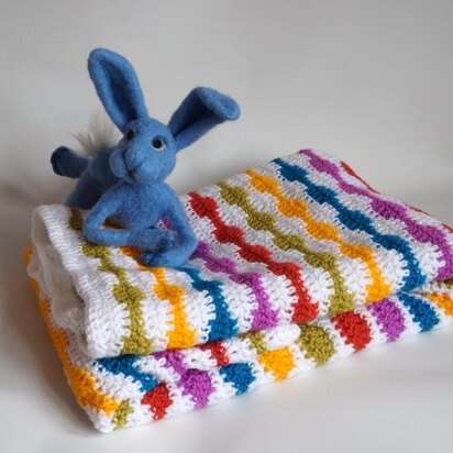 Brody Baby Blanket UK Crochet Terms