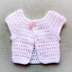Baby Pink Cardigan for Doll