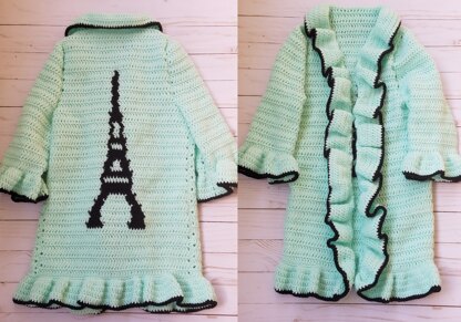 Girls' Paris sweater