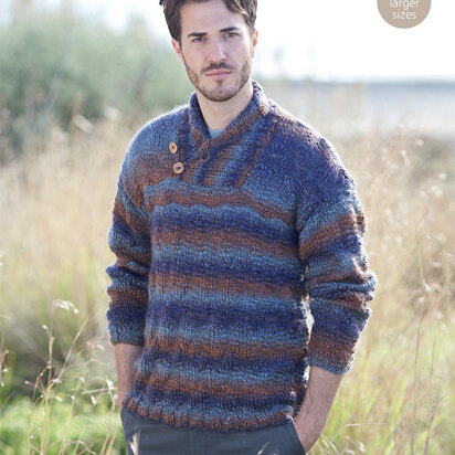 Burley Sweater in Sirdar Sylvan - 7482 - Downloadable PDF