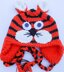 Tiger Cat Animal Hat knit