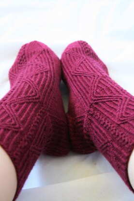 Total Internal Reflection Socks
