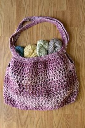 Knit and Crochet Market Bags in Fibra Natura Good Earth Adorn - 1188 - Downloadable PDF