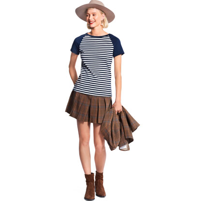 Burda Style Easy Top B6028 - Paper Pattern, Size 34 - 48