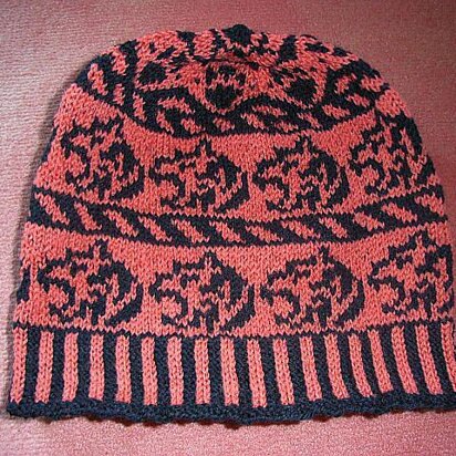 Tiger beanie - knitting pattern