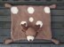 3in1 Woodland Deer Folding Baby Blanket Toy Lovey