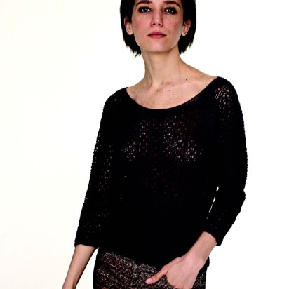 Luella Sweater in Rowan Fine Lace - Downloadable PDF