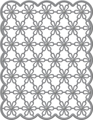 Spellbinders Shapeabilities Dies By Becca Feeken - Venise Lace-Emmeline Treillage
