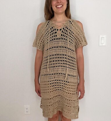 Bathing Suit Coverup Pattern:Bustling Beach Cover Up