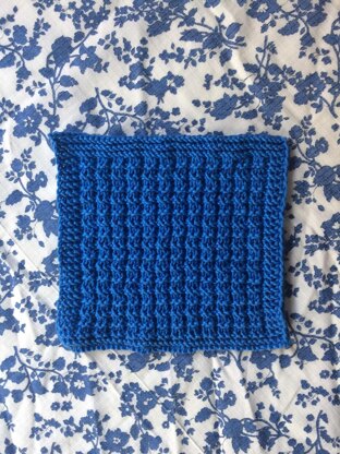 Waffle dishcloth