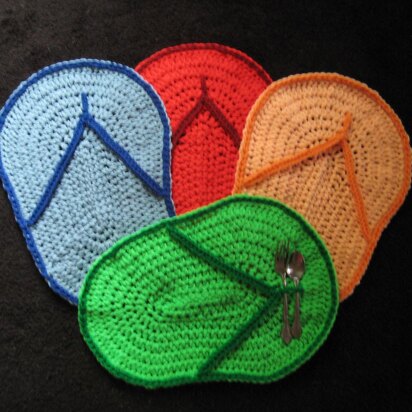 Flip Flop Sandal Placemat