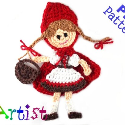 Red Riding Hood Applique