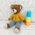 519 - Bertie Bear Crochet Pattern - 519