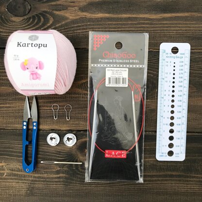 Knitted Hanging Kitchen Towel