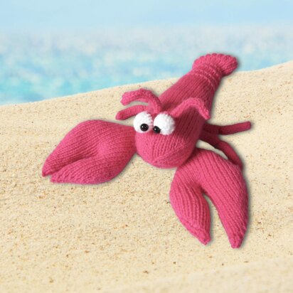 Larry the Lobster - knitting pattern