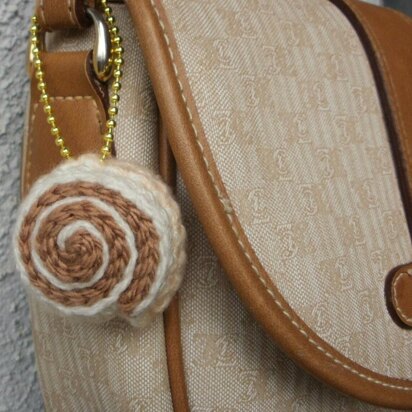 Mini Cinnamon Roll Keychain/Ornament