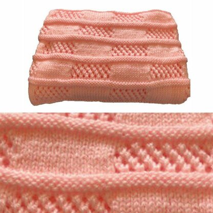 2 Easy Knitting Patterns - Candy Stripe and Easy Lace