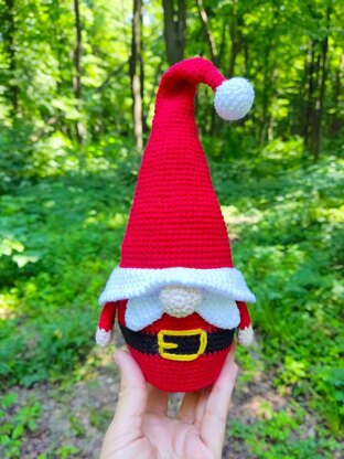 Christmas gnome Santa