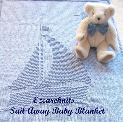 Sail Away Baby Blanket