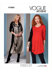Vogue Misses' Dress and Tunic V1843 - Sewing Pattern