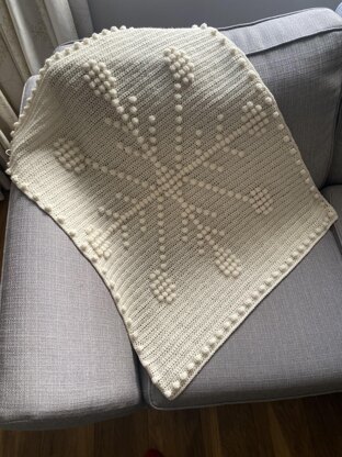 Crochet Snowflake Blanket