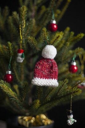 Christmas tree ornament + Santa hat Brooch + VIDEO