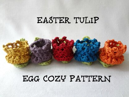 Easter Tulip Egg Cozy