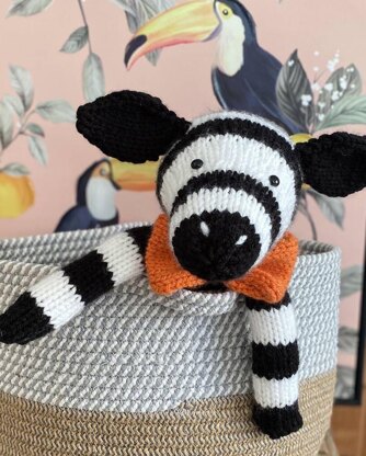 Zoo Animals Knitting Pattern Set