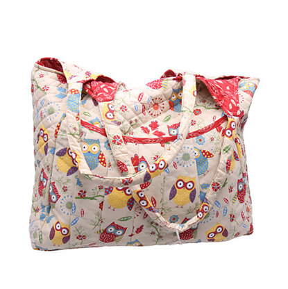 Hobbygift Two Hoots Maxi Craft Bag - Beige