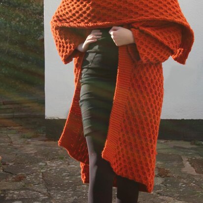 Honeycomb Coat and Shawl