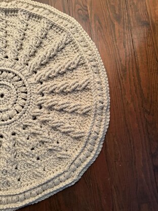 Wagon Wheel Rug