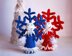 Snowflake Girl. Christmas Ornament