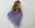 Bulky & Quick Lace Fringe Poncho