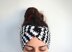 Houndstooth Twist Front Headband