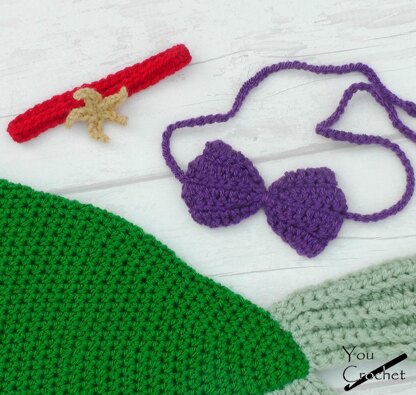 Ariel Little Mermaid Tail Set