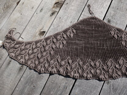 Droplets Shawl