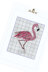 Flamingo in DMC - PAT0778 -  Downloadable PDF