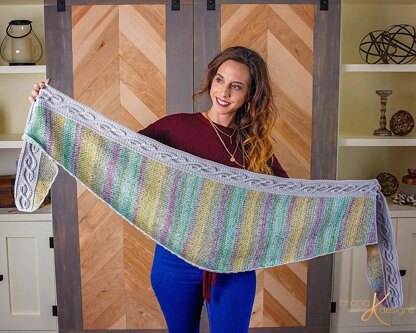 Traveling Vine Crochet Shawl