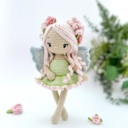 Rose Blossom Fairy Doll