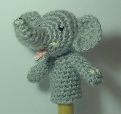 Elephant Finger Puppet