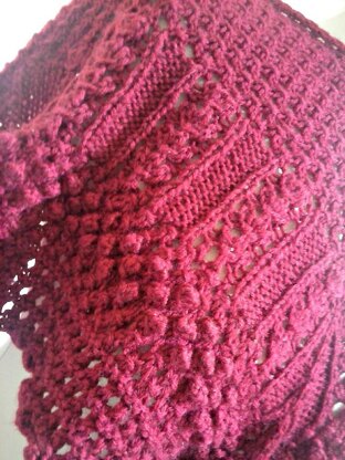 Autumn Berries Shawl