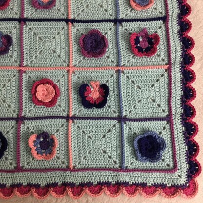 Butterfly Garden Blanket