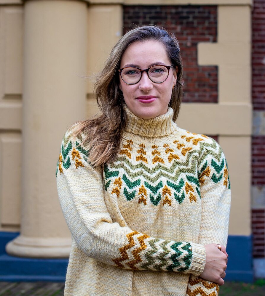 Blinding Lights Jumper Knitting pattern by Roos Vlaskamp | LoveCrafts