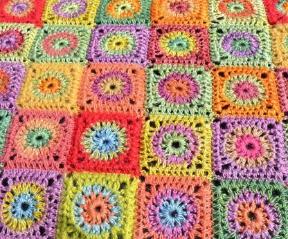 Cornucopia Crochet Afghan/Blanket