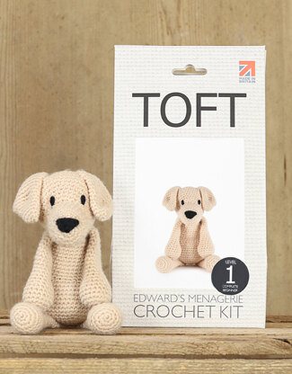 Toft Eleanor the Labrador Complete Crochet  Kit